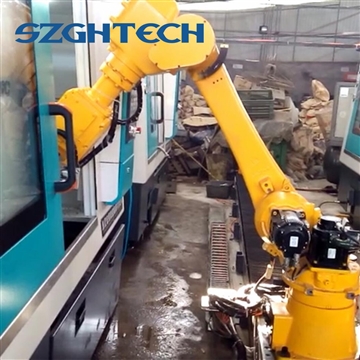 How Do Industrial Robot Arms Work In Tandem With Lathe Machines To Automate Production?